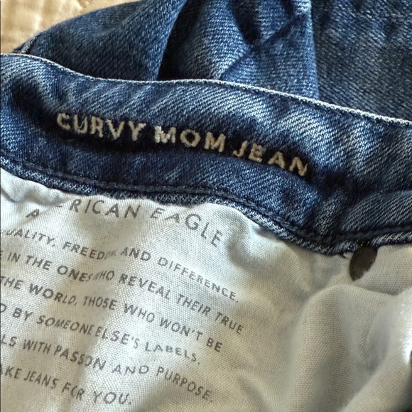 American Eagle 12S Curvy Mom Jeans - Picture 3 of 5